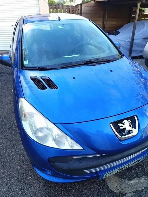 Bleu Utilisé 2012 Peugeot 206 Berline | 5 100 € (Prix juste) - Image 1/4
