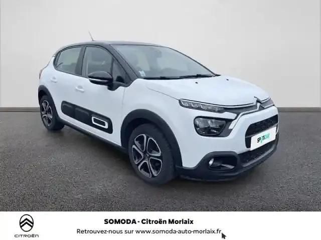 Occasion Citroën C3 Feel 2021 Blanc banquise (o)  noir onyx Berline
