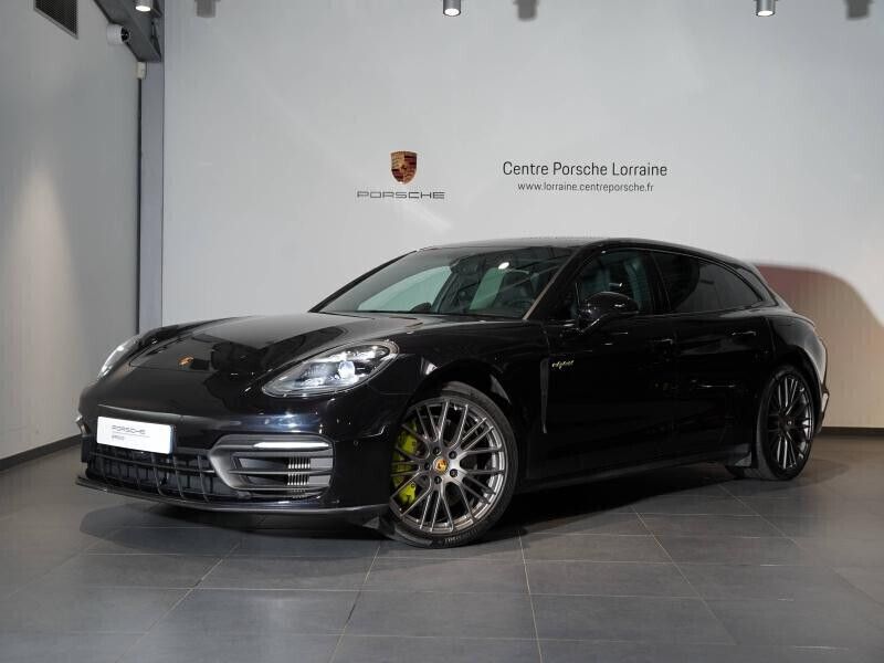 Noir intense Utilisé 2022 Porsche Panamera S E-Hybrid Platinum Edition Berline | 98 900 € (Prix cher) - Image 1/1