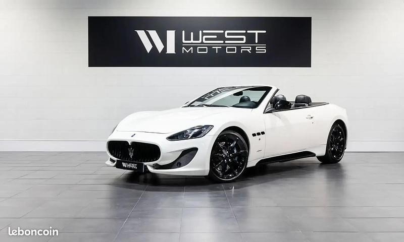 Blanc Utilisé 2016 Maserati GranCabrio Cabriolet | 69 900 € - Image 1/4