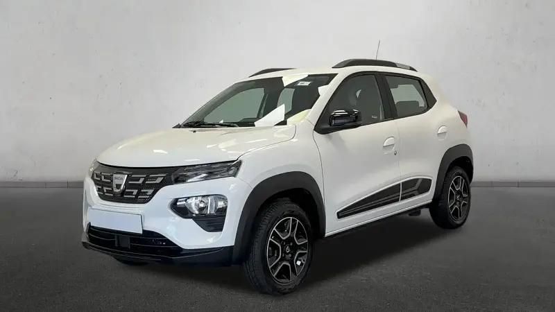 Blanc Utilisé 2022 Dacia Spring Comfort Citadine | 10 990 € (Prix juste) - Image 1/4