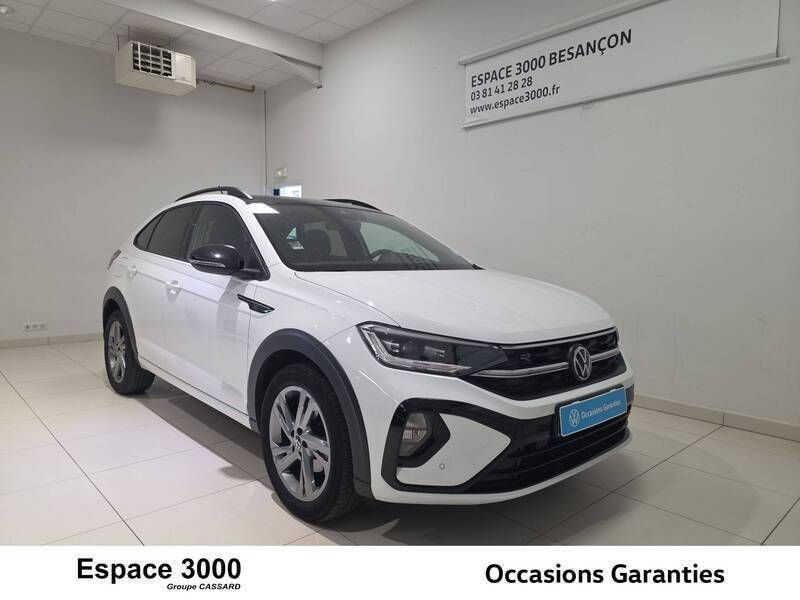 Blanc Utilisé 2022 VW Taigo R-line SUV | 21 990 € (Prix juste) - Image 1/3