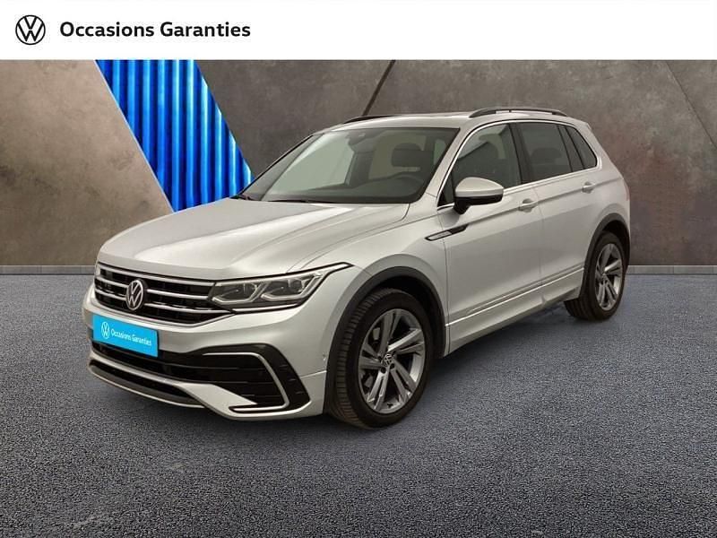 Reflet d'argent métallisée Utilisé 2022 VW Tiguan R-line SUV | 35 990 € (Prix assez cher) - Image 1/4
