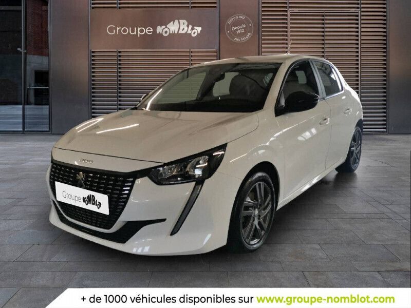 Blanc Utilisé 2022 Peugeot 208 S Citadine | 12 180 € (Prix juste) - Image 1/4