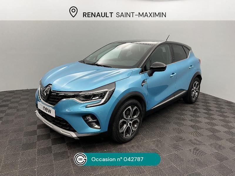 Bleu Utilisé 2020 Renault Captur Intens SUV | 17 990 € (Prix juste) - Image 1/4