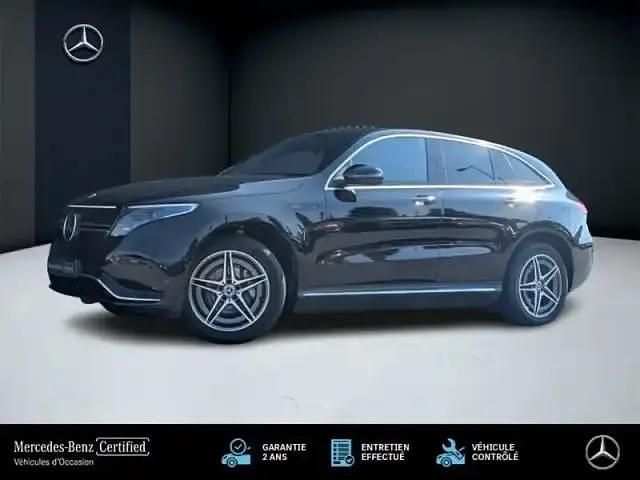 Noir Utilisé 2021 Mercedes EQC400 AMG line SUV | 38 888 € (Bon prix) - Image 1/4
