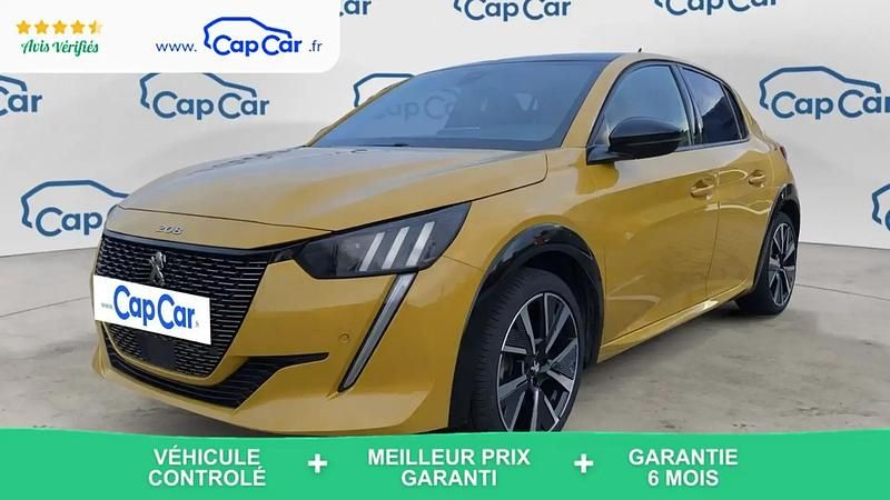 Jaune Occasion 2020 Peugeot e-208 GTi Citadine | 11 490 € (Bon prix) - Image 1/4