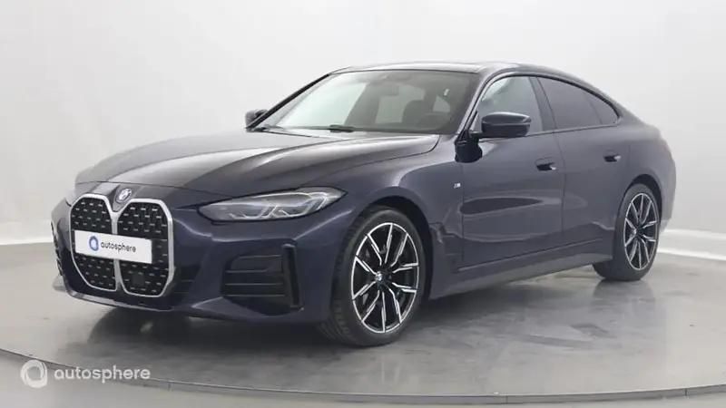Bleu Utilisé 2023 BMW 420 M Sport Berline | 48 999 € (Prix juste) - Image 1/4