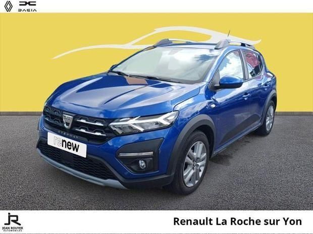 Bleu Utilisé 2021 Dacia Sandero Comfort Citadine | 12 980 € (Prix juste) - Image 1/4