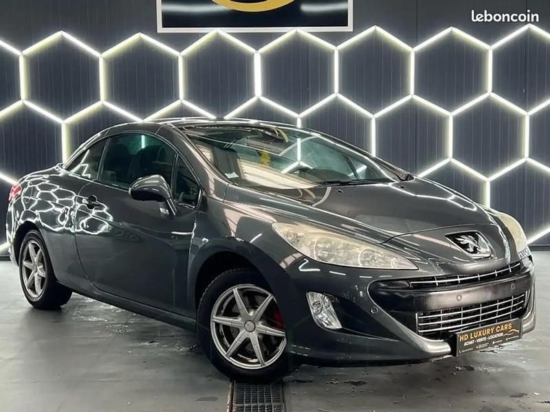 Gris Utilisé 2009 Peugeot 308 CC Sport Cabriolet | 4 490 € - Image 1/4