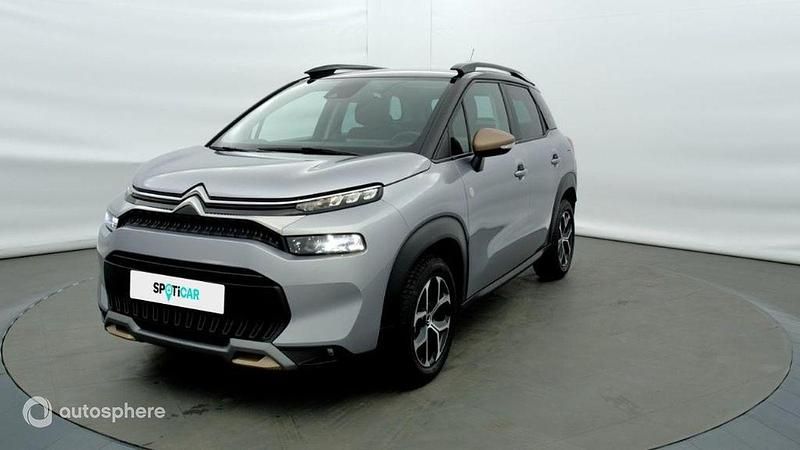 Gris Utilisé 2022 Citroën C3 Aircross PureTech SUV | 13 980 € (Prix juste) - Image 1/4