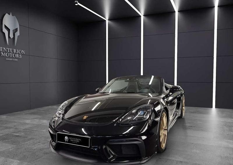 Occasion Porsche 718 Spyder 421 ch (309 kW) 2022 Noir Cabriolet