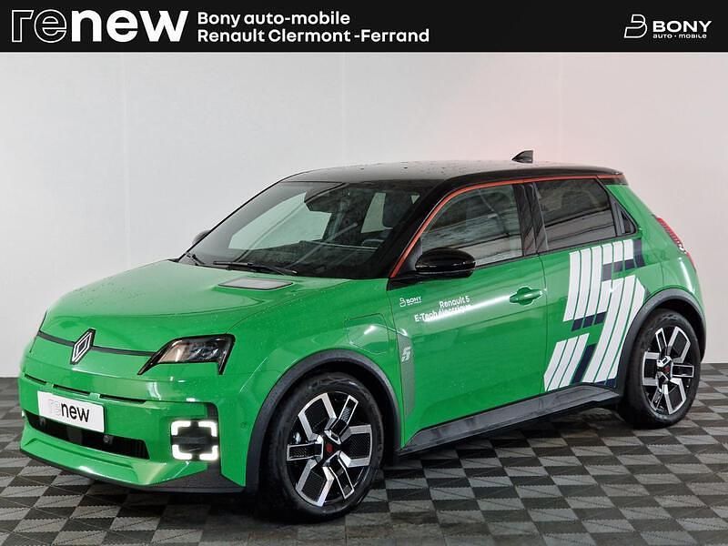 Occasion Renault R5 Techno 110 kW (150 ch) 2024 Vert dql noir gne Citadine