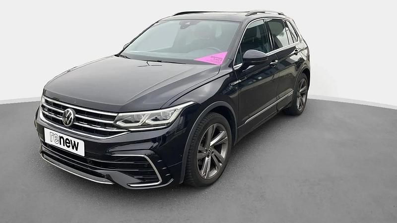 Noir Utilisé 2021 VW Tiguan R-line SUV | 26 790 € (Bon prix) - Image 1/4