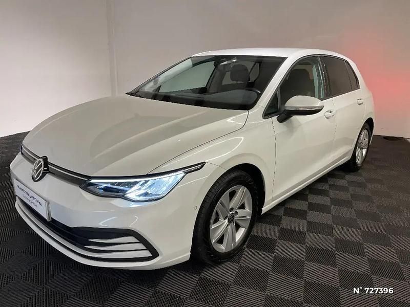 Blanc Occasion 2021 VW Golf VII Style | 24 889 € (Prix assez cher) - Image 1/4