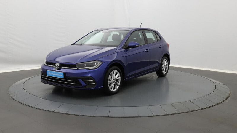 Bleu Utilisé 2022 VW Polo Style Berline | 19 799 € (Prix juste) - Image 1/4