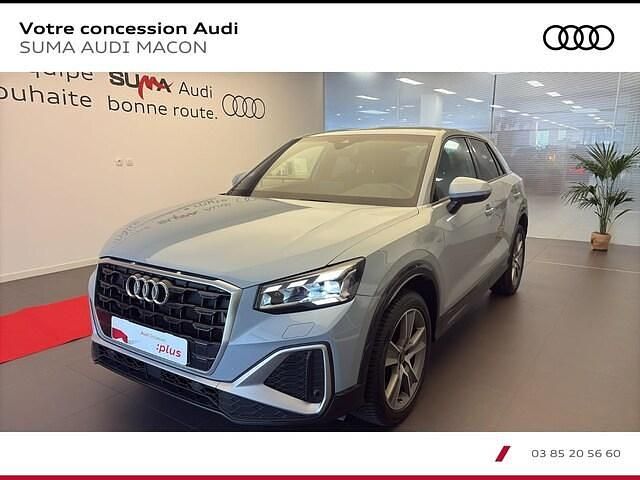 Gris flèche nacré Occasion 2022 Audi Q2 S-Line SUV | 28 990 € (Prix juste) - Image 1/4