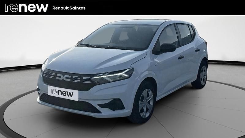 Blanc Utilisé 2023 Dacia Sandero Essentiel Citadine | 10 890 € (Super prix) - Image 1/4