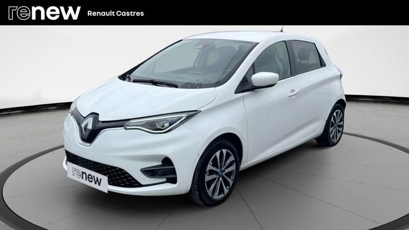 Blanc Utilisé 2020 Renault Zoe Intens Citadine | 8 990 € (Super prix) - Image 1/4