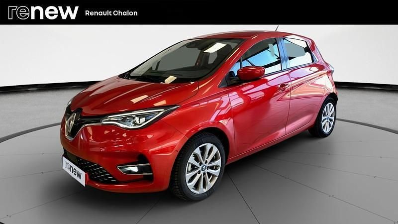 Rouge Occasion 2021 Renault Zoe Intens Citadine | 13 900 € (Prix assez cher) - Image 1/4
