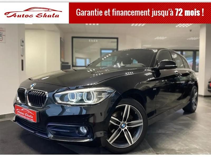 Noir Utilisé 2016 BMW 116 Sport Line Citadine | 14 970 € (Prix cher) - Image 1/4