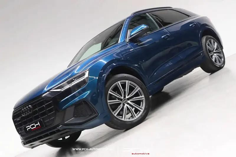 Bleu Utilisé 2021 Audi Q8 S-Line SUV | 59 999 € - Image 1/4
