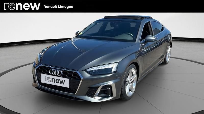Gris Utilisé 2021 Audi A5 Sportback S-Line Coupé | 30 990 € - Image 1/4