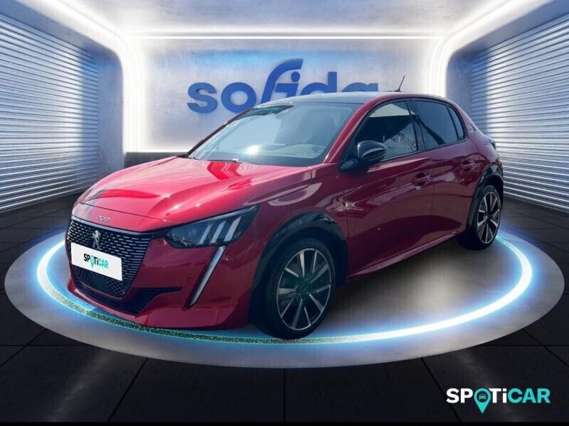 Rouge Utilisé 2020 Peugeot 208 GT-line Citadine | 15 990 € (Prix juste) - Image 1/4