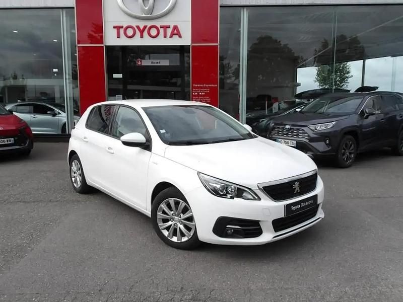 Blanc Utilisé 2020 Peugeot 308 Style Berline | 14 990 € (Prix juste) - Image 1/4