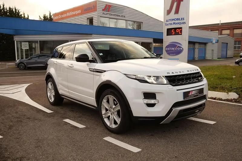 Blanc Occasion 2014 Land Rover Range Rover evoque Dynamic SUV | 15 890 € (Prix cher) - Image 1/4