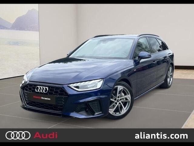 Bleu navarre métallisé Utilisé 2024 Audi A4 Competition Break | 47 780 € (Prix juste) - Image 1/4