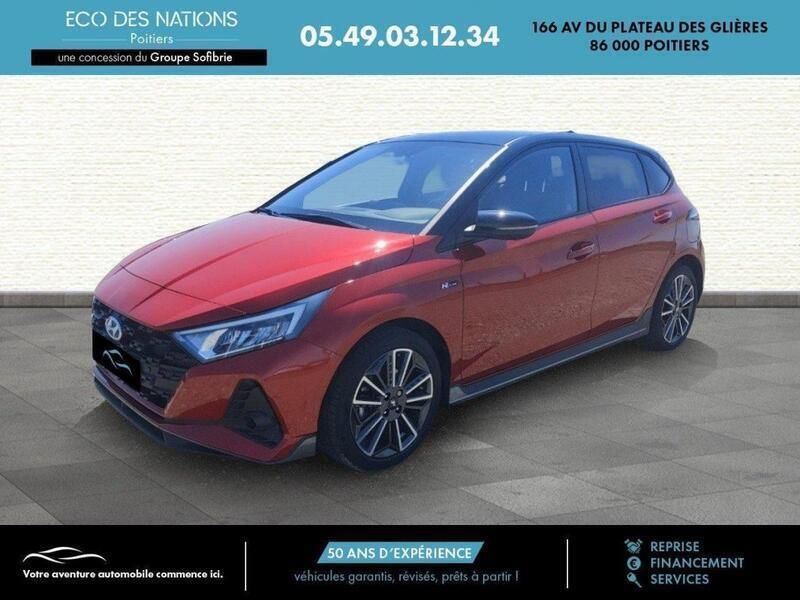Rouge Utilisé 2023 Hyundai i20 N Line Berline | 18 900 € (Prix juste) - Image 1/3
