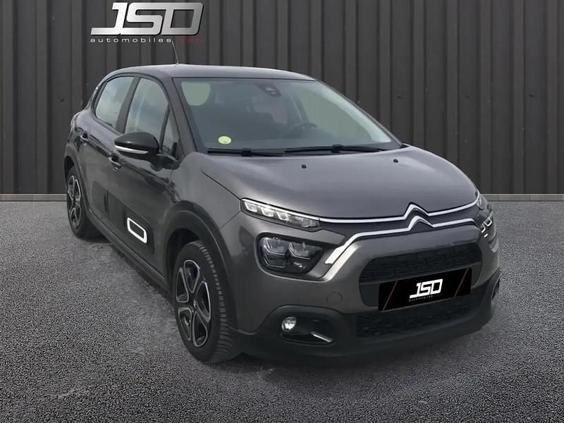 Gris Utilisé 2021 Citroën C3 Feel Citadine | 13 990 € (Prix cher) - Image 1/4