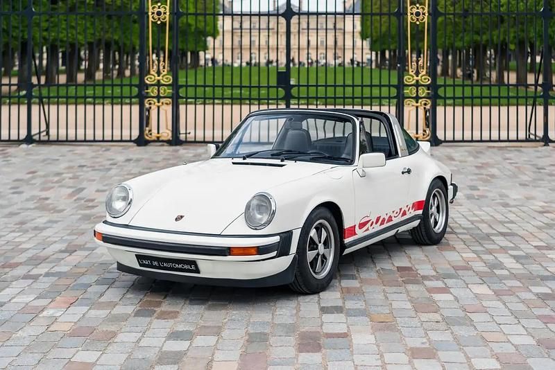 Blanc Occasion 1973 Porsche 911 Carrera Cabriolet Cabriolet | 109 900 € - Image 1/4