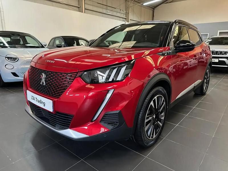 Rouge Utilisé 2023 Peugeot e-2008 GT SUV | 19 990 € (Bon prix) - Image 1/4