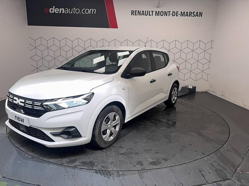 Blanc Utilisé 2023 Dacia Sandero Essentiel Citadine | 13 290 € (Bon prix) - Image 1/3