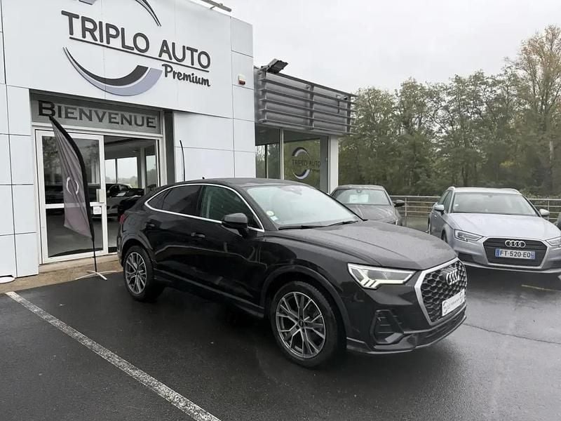 Noir Utilisé 2021 Audi Q3 Sportback S-Line SUV | 31 990 € (Bon prix) - Image 1/4