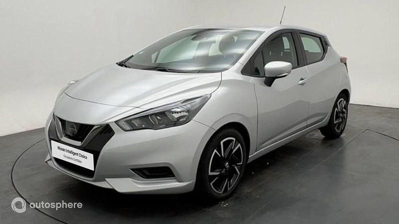 Gris Utilisé 2021 Nissan Micra Acenta Citadine | 12 988 € (Prix juste) - Image 1/4