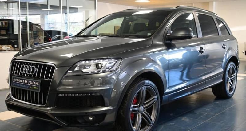 Gris Utilisé 2013 Audi Q7 S-Line SUV | 26 995 € (Prix juste) - Image 1/4