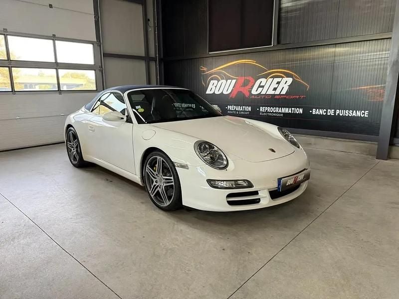 Blanc Occasion 2007 Porsche 911 Carrera S Cabriolet Cabriolet | 64 990 € - Image 1/4