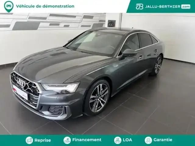 Gris daytona nacré Utilisé 2024 Audi A6 S-Line Berline | 65 790 € (Prix juste) - Image 1/4