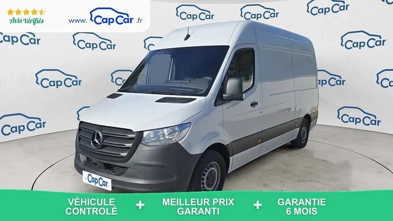 Blanc Utilisé 2023 Mercedes Sprinter Van | 39 590 € (Prix juste) - Image 1/4