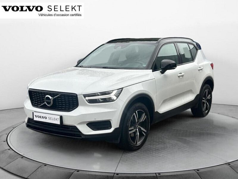 Blanc Utilisé 2021 Volvo XC40 R-Design SUV | 28 900 € (Prix juste) - Image 1/4