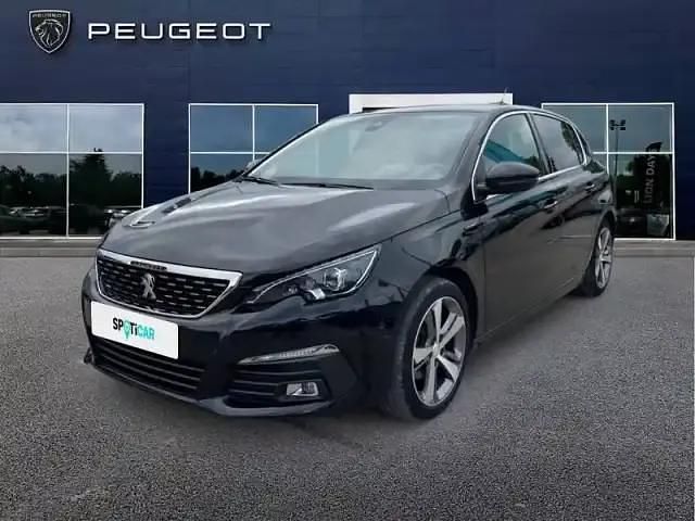 Noir Utilisé 2020 Peugeot 308 S Berline | 12 990 € (Bon prix) - Image 1/4