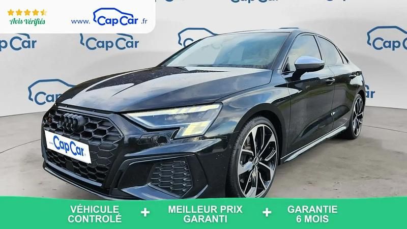 Noir Occasion 2021 Audi S3 Berline | 37 490 € (Prix juste) - Image 1/4