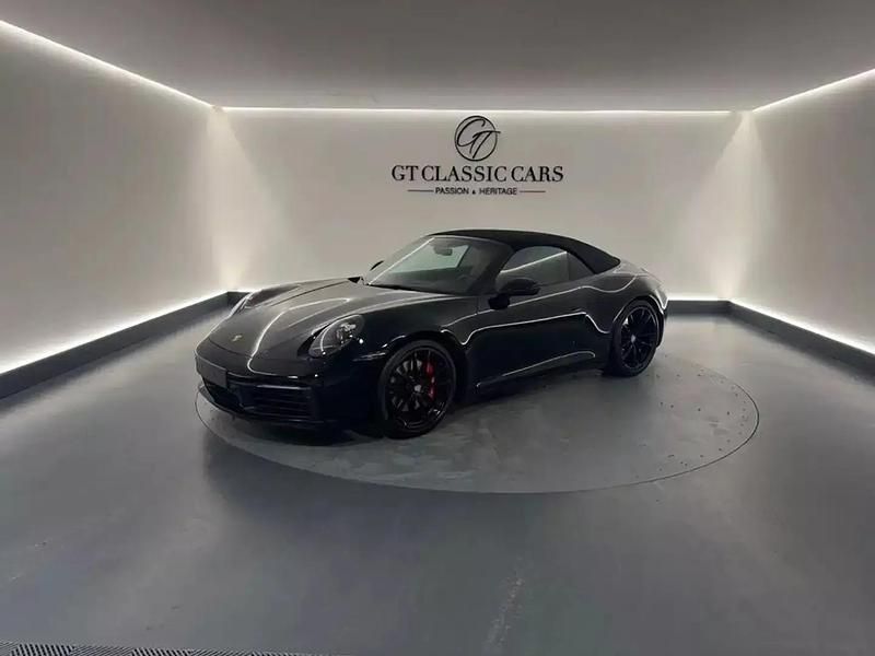 Noir Utilisé 2020 Porsche 911 Carrera 4S Cabriolet Cabriolet | 169 900 € - Image 1/2