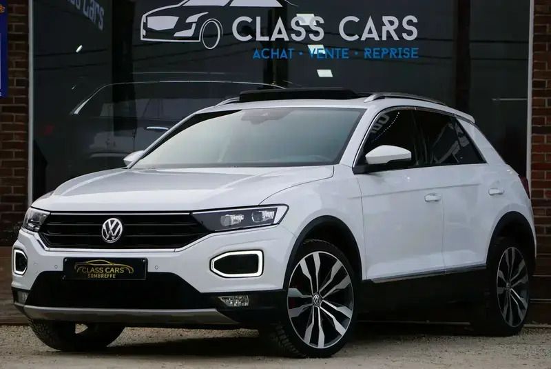 Blanc Utilisé 2018 VW T-Roc Sportline SUV | 21 990 € (Prix juste) - Image 1/4