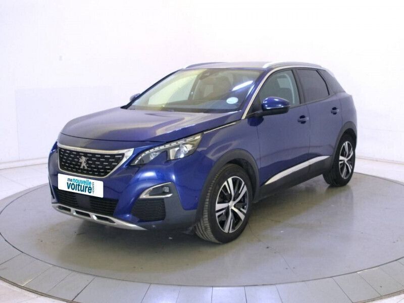 Bleu Utilisé 2019 Peugeot 3008 S SUV | 16 990 € (Prix juste) - Image 1/4