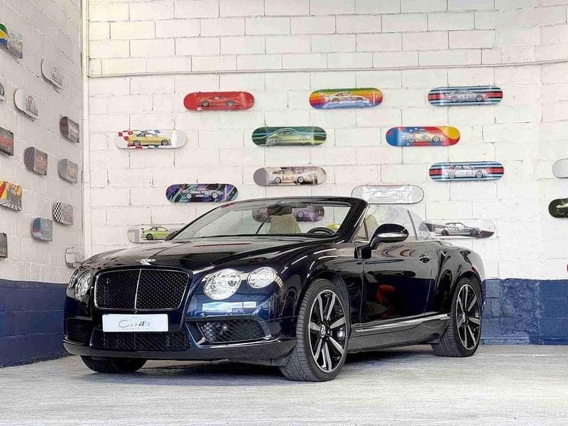 Occasion Bentley Continental GT Convertible Mulliner 507 ch (372 kW) 2013 Bleu Cabriolet