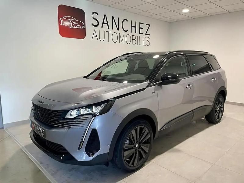 Gris Utilisé 2024 Peugeot 5008 GT Monospace | 37 900 € (Prix juste) - Image 1/4